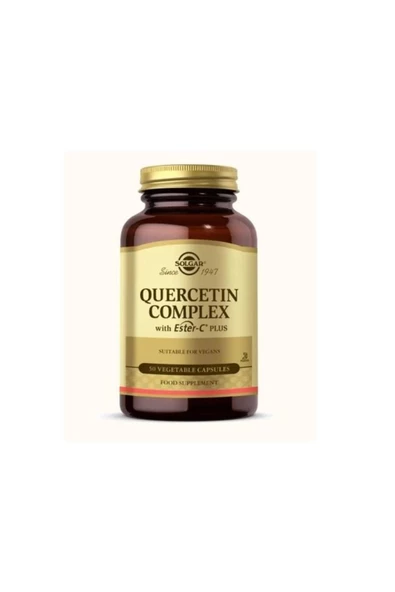Solgar Quercetin Complex With Ester-c Plus 50 Kapsül ürün görseli 1