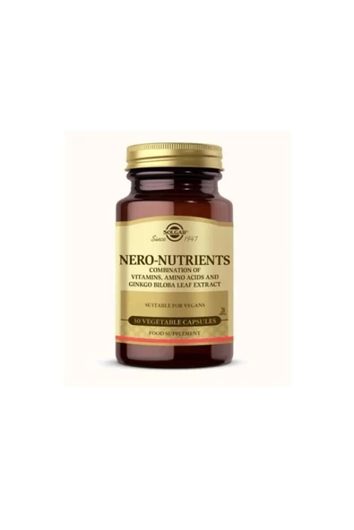 Solgar Nero Nutrients 30 Tablet ürün görseli 1