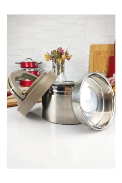 Cooker Çelik Yemek Termosu 1.1 L Yk1438 ürün görseli 1