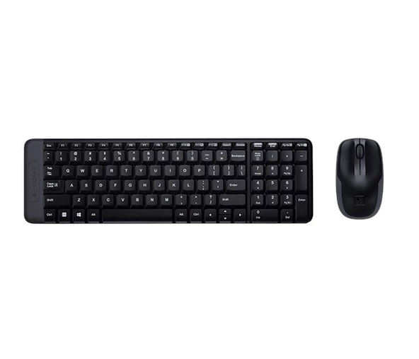 Logitech MK220 Kablosuz Klavye Mouse (920-003163) ürün görseli 1