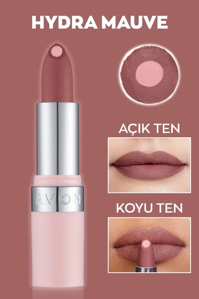Hydramatic Blush Mauve ve Pink Mat Ruj Paketi - Resim 5