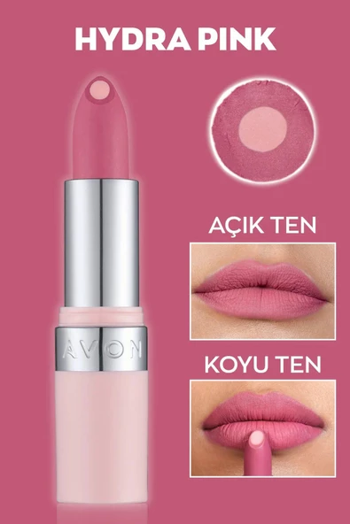 Hydramatic Blush Mauve ve Pink Mat Ruj Paketi - Resim 7