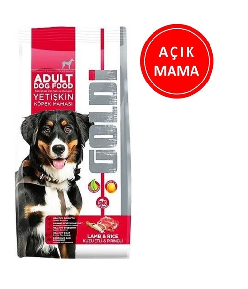 Goldi Kuzu Etli Yetişkin Köpek Maması 1 Kg Açık ürün görseli 1