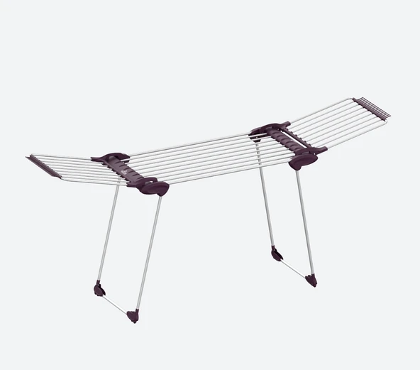 Gazzella SM HND 252 P Hang’N Dry Midi Plus Kanatlı Katlanabilir Alüminyum Çamaşır Kurutmalık ürün görseli 1