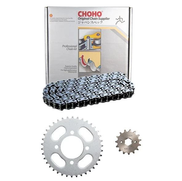 Mondial MH125 Drift Choho Zincir Dişli Set 15T 38T ürün görseli 1