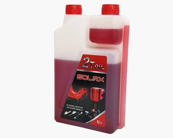 SOLAX 2t 2 Zamanlı Motor Yağı Ölçekli 1 Lt (Bahçe Makinaları) ürün görseli 1