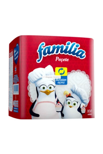 Familia 100'lü Peçete ürün görseli 1