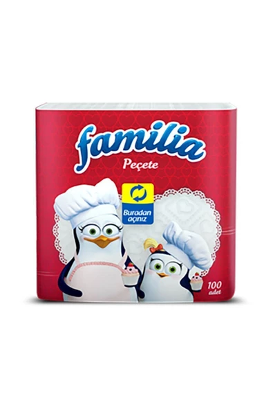 Familia 100'lü Peçete - Resim 2