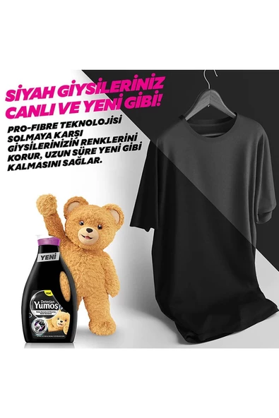 Yumoş 2520 ml Siyahlar Sıvı Deterjan - Resim 5