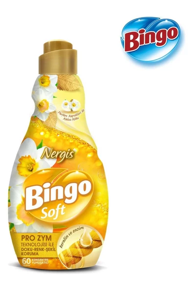 Bingo Konsantre Çamaşır Yumuşatıcısı Nergis 1440 ml ürün görseli 1