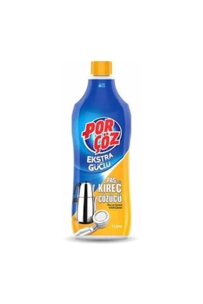 Porçöz Ekstra Güçlü Pas ve Kireç Çözücü 1 Litre ürün görseli 1