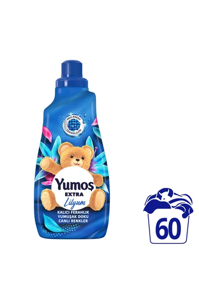 Yumoş Çamaşır Yumuşatıcısı Extra Konsantre Lilyum 1440 ml ürün görseli 1