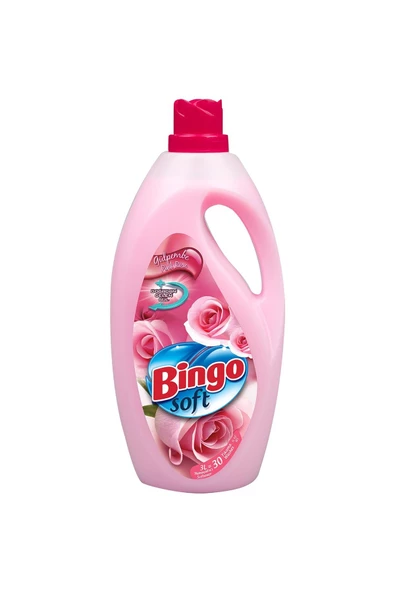 Bingo Soft Gülpembe Çamaşır Yumuşatıcısı 3 l ürün görseli 1