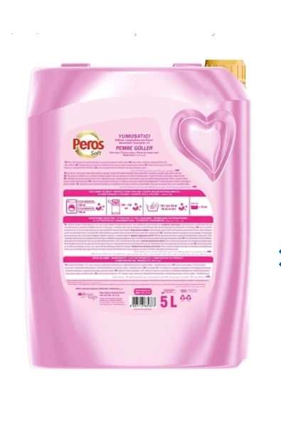 Peros Yumuşatıcı Pembe 5 LT - Resim 2