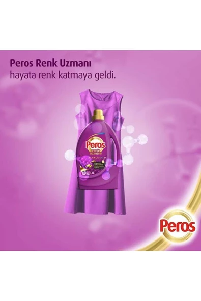 Peros Sıvı Deterjan Renkliler 3 lt - Resim 2