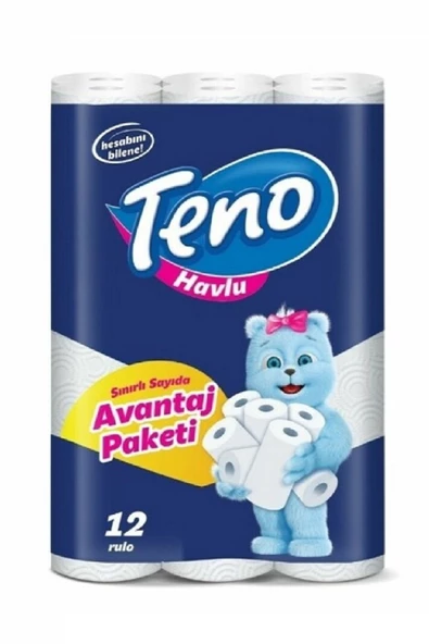 Teno Kağıt Havlu 12'li ürün görseli 1