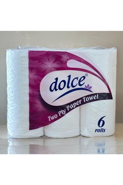 Dolce Çift Katlı Kağıt Havlu 6li - Resim 2