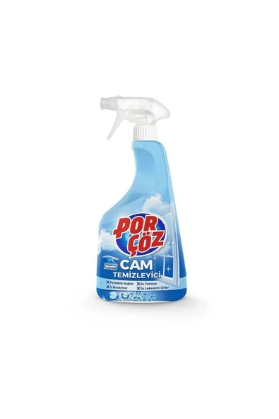 Porçöz Porcoz Cam Temızleyıcı Sprey 500ml ürün görseli 1