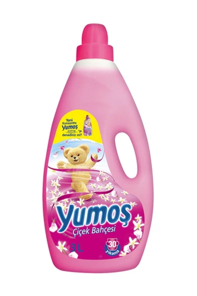 Yumoş Çiçek Bahçesi Çamaşır Yumuşatıcısı 3 lt 30 Yıkama ürün görseli 1