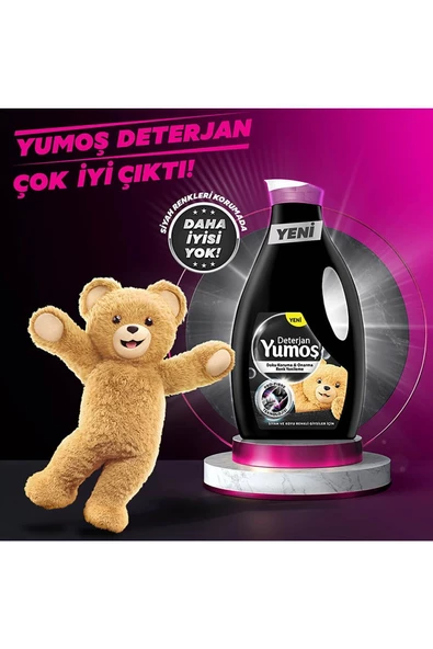 Yumoş 2520 ml Siyahlar Sıvı Deterjan - Resim 3