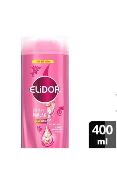 Elidor Şampuan Güçlü Ve Parlak 400ml ürün görseli 1