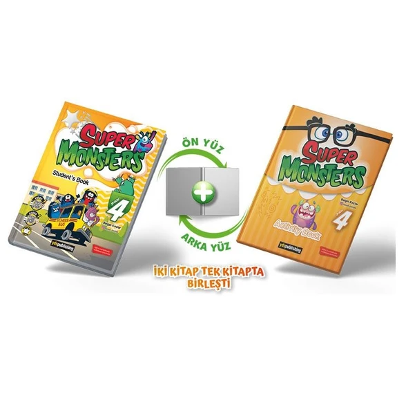Yds Publishing 4. Sınıf Super Monsters Student's Book + Activity Book ürün görseli 1