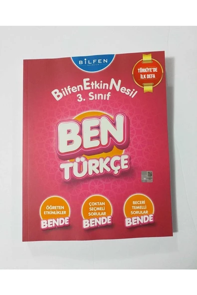 Bilfen Yayınları 3.sınıf Ben Türkçe Etkinlik Kitabı ürün görseli 1