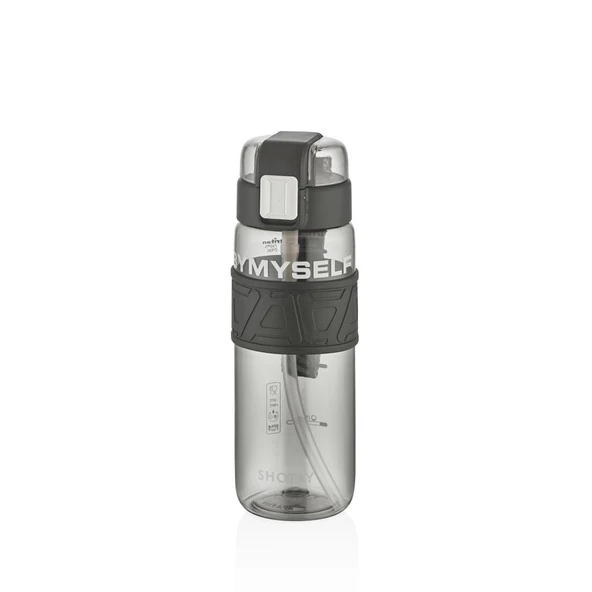 Shotay Myself Su Matarası Tritan Siyah 750Ml ürün görseli 1