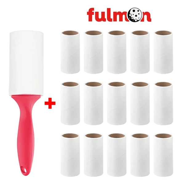 FULMON TÜY TOPLAYICI 16'LI YEDEK RULO VE APARAT ürün görseli 1