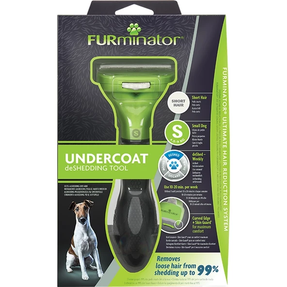 Furminator Shorthair Kısa Tüylü Köpek Tarağı S ürün görseli 1