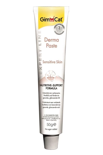 Gimcat Derma Paste Deri ve Tüy Sağlığı Kedi Macunu 50 Gr ürün görseli 1