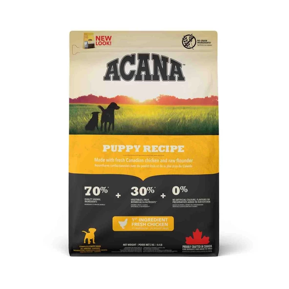 Acana HeritageTavuklu Tahılsız Yavru Köpek Maması 2 kg ürün görseli 1