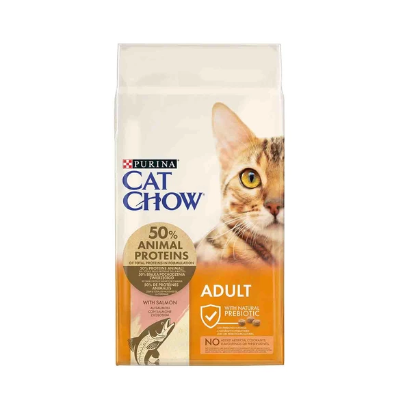 Purina Cat Chow  Ton ve Somon Balıklı Yetişkin Kedi Maması 15 kg ürün görseli 1