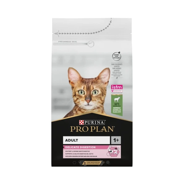 Pro Plan Delicate Hassas ve Seçici Yetişkin Kediler İçin Kuzu Etli Kedi Maması 1,5 kg ürün görseli 1