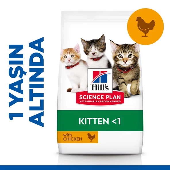 Hill's SCIENCE PLAN Tavuklu Yavru Kedi Maması 3 kg ürün görseli 1