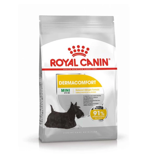 Royal Canin Mini Dermacomfort Deri Hassasiyeti İçin Köpek Maması 3 kg ürün görseli 1