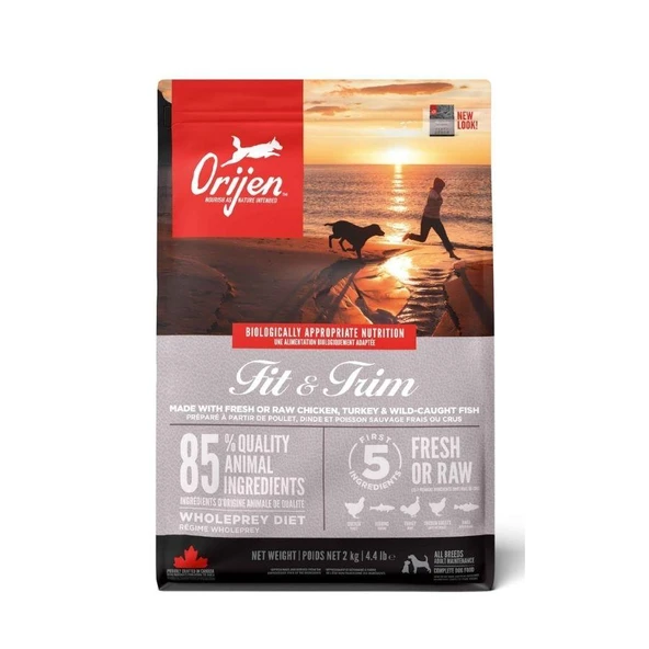 Orijen Fit & Trim Kilo Problemi İçin Tahılsız Köpek Maması 2 kg ürün görseli 1