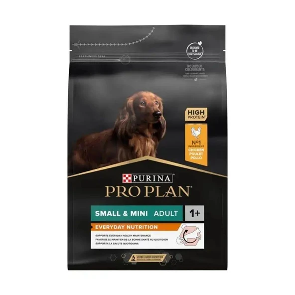 Pro Plan Tavuklu Küçük Irk Yetişkin Köpek Maması 3 kg ürün görseli 1