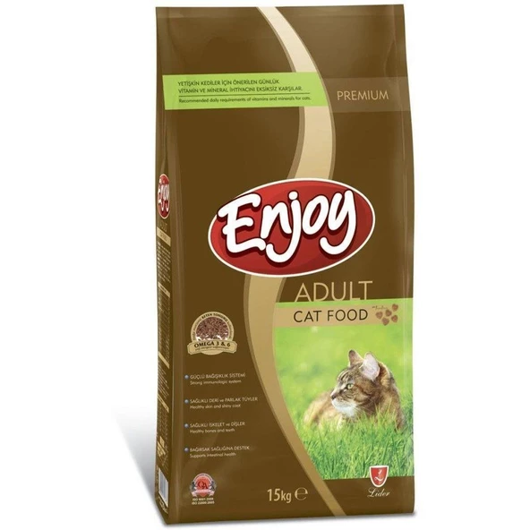 Enjoy Tavuklu Yetişkin Kedi Maması 15 kg ürün görseli 1