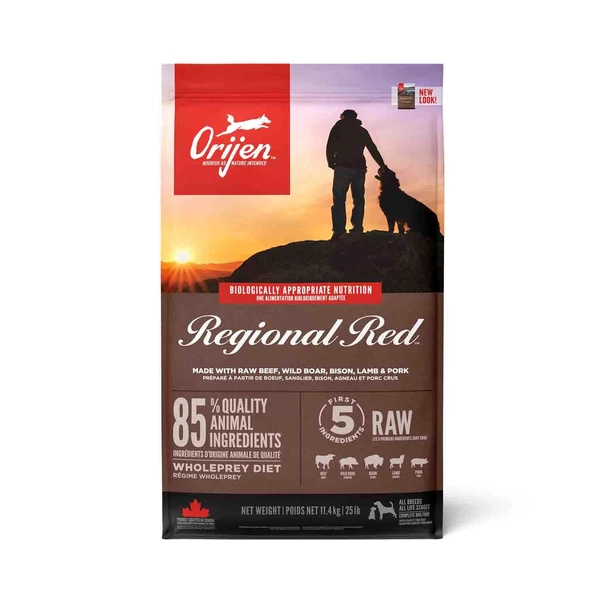 Orijen Regional Red Tahılsız Yetişkin Köpek Maması 11,4 kg ürün görseli 1