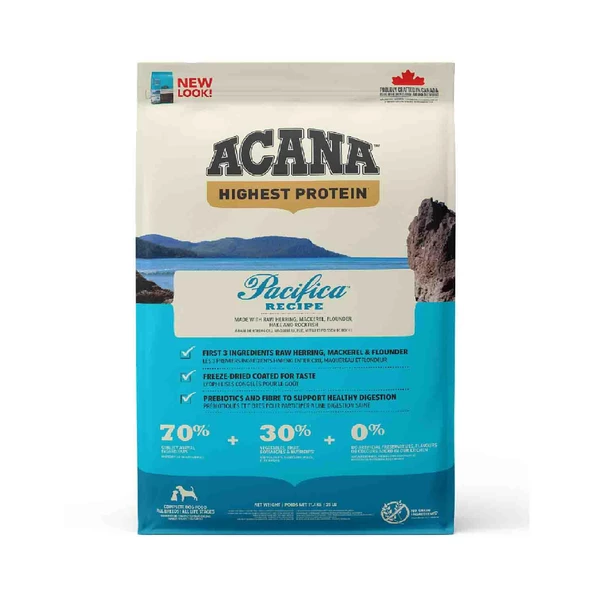 Acana Pacifica Balıklı Tahılsız Tüm Irk ve Yaşam Evreleri İçin Köpek Maması 11,4 kg ürün görseli 1