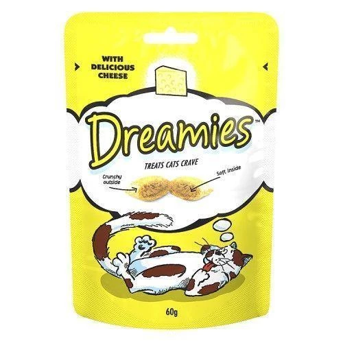 Dreamies İçi Dolgulu Peynirli Kıtır Kedi Ödülü 60 gr ürün görseli 1
