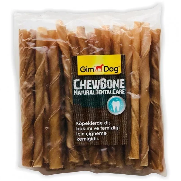 GimDog Mordimi Burgu Çubuk 6 gr 50'li Naturel ürün görseli 1