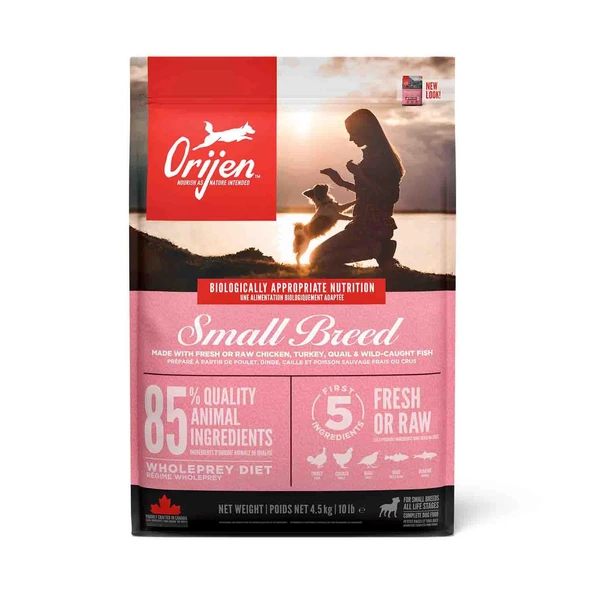 Orijen Small Breed Puppy & Adult Köpek Maması 4,5 kg ürün görseli 1