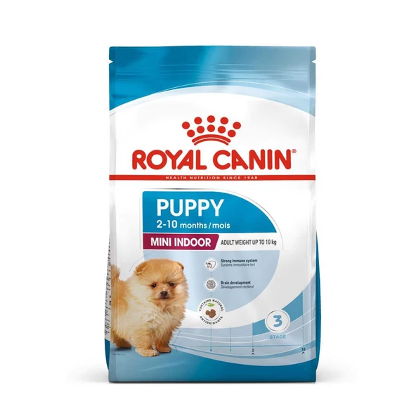 Royal Canin Puppy Mini Indoor Tavuklu Yavru Köpek Maması 1,5 kg ürün görseli 1