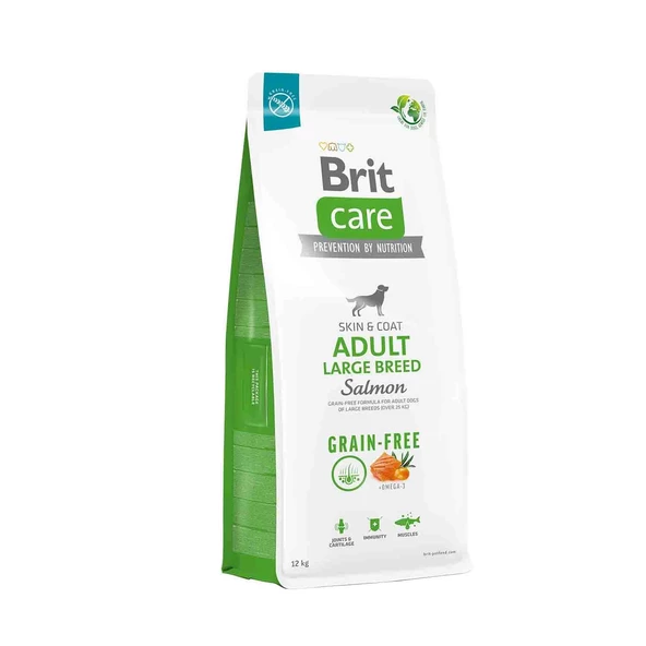 Brit Care Skin & Coat Tahılsız Somonlu Büyük Irk Yetişkin Köpek Maması 12 kg ürün görseli 1