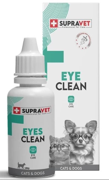 Supravet Kedi ve Köpek Göz Temizleme Losyonu 50 ml ürün görseli 1