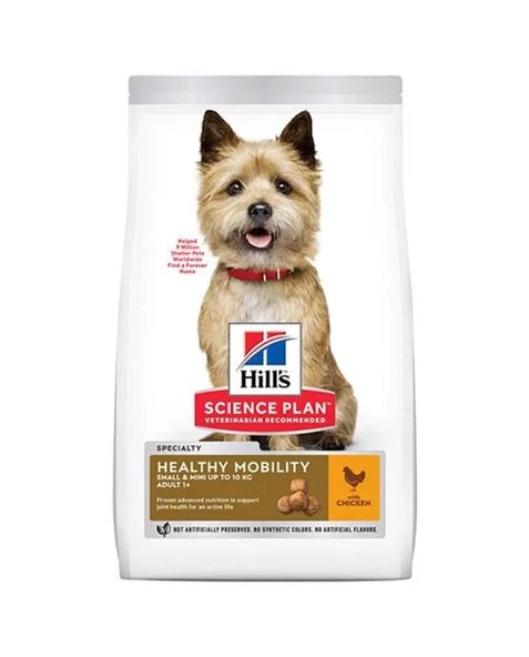 Hill's SCIENCE PLAN Hareket Kabiliyeti Küçük ve Mini Irk Tavuklu Köpek Maması 1,5 kg ürün görseli 1