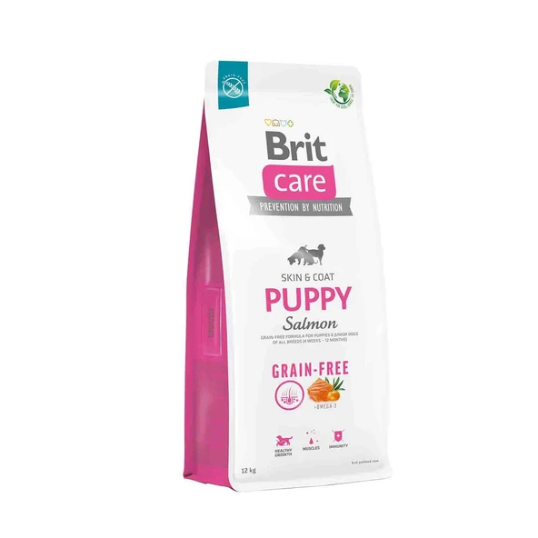 Brit Care Skin & Coat Tahılsız Somonlu Yavru Köpek Maması 12 kg ürün görseli 1