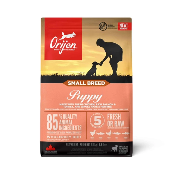 Orijen Tahılsız Küçük Irk Yavru Köpek Maması 1,8 kg ürün görseli 1